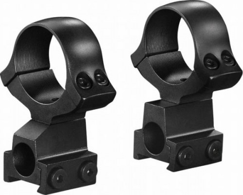 Кольца раздельные KOZAP CZ527 D30мм с окном визира BH17.8 (No.19*) средние