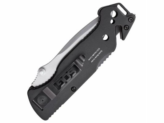 Нож складной SOG Escape Bead Blasted, 7Cr17MoV, рукоять алюминий, блистер